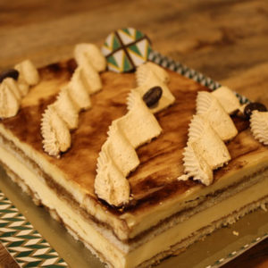 Tarta tiramisú La Vitoriana